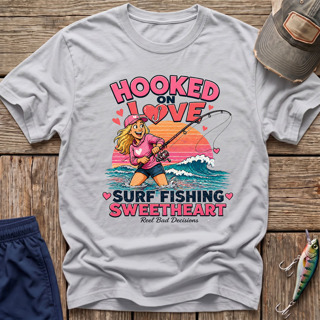 Valentine Fishing T-Shirt