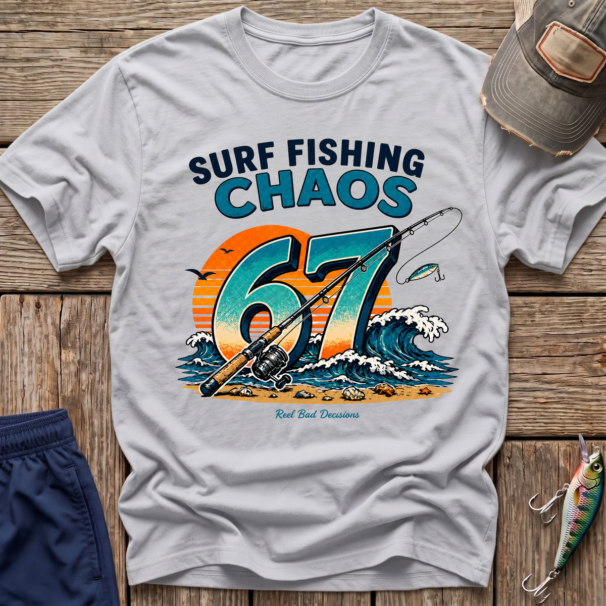 67 Chaos Fishing T-Shirt