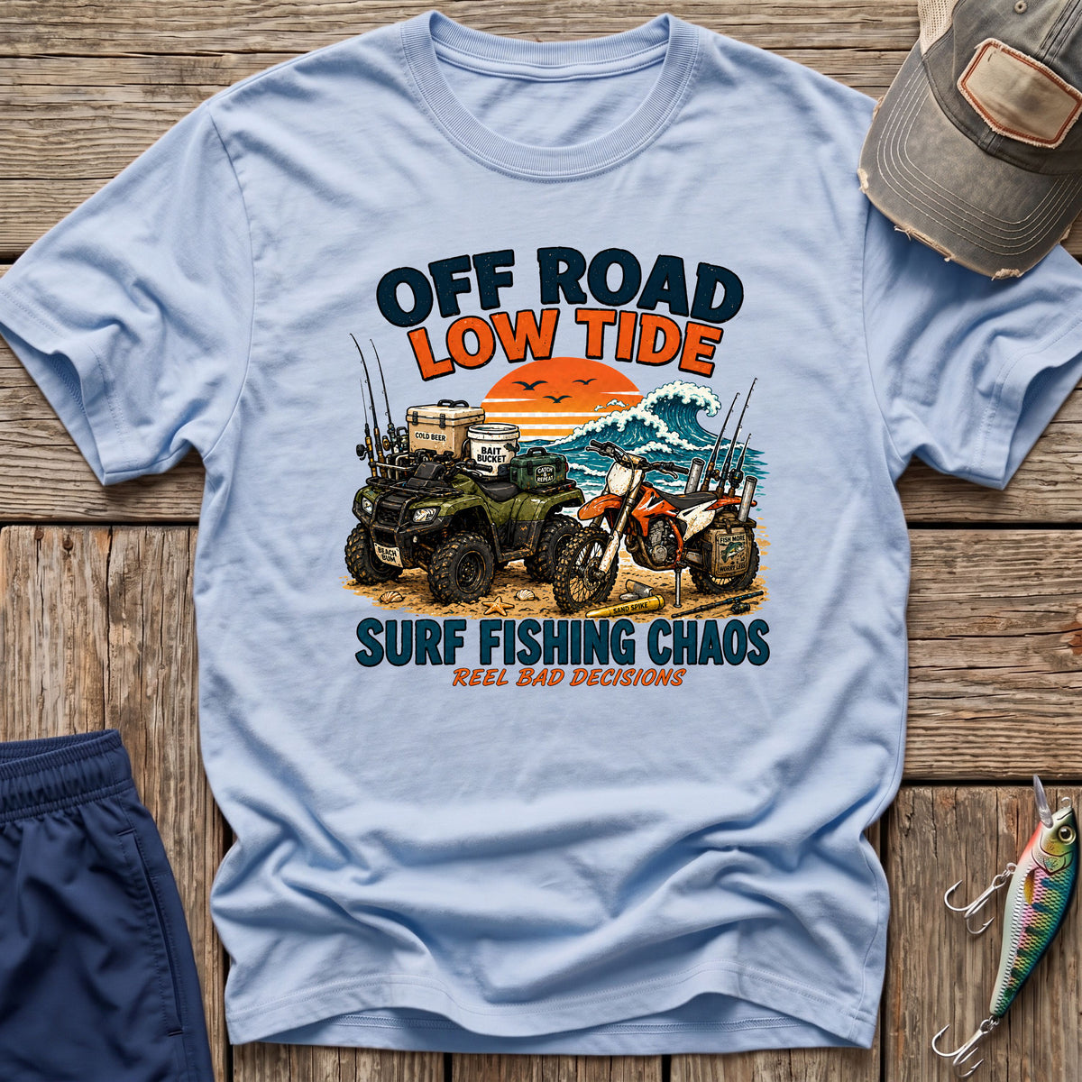 ATV Fishing T-Shirt