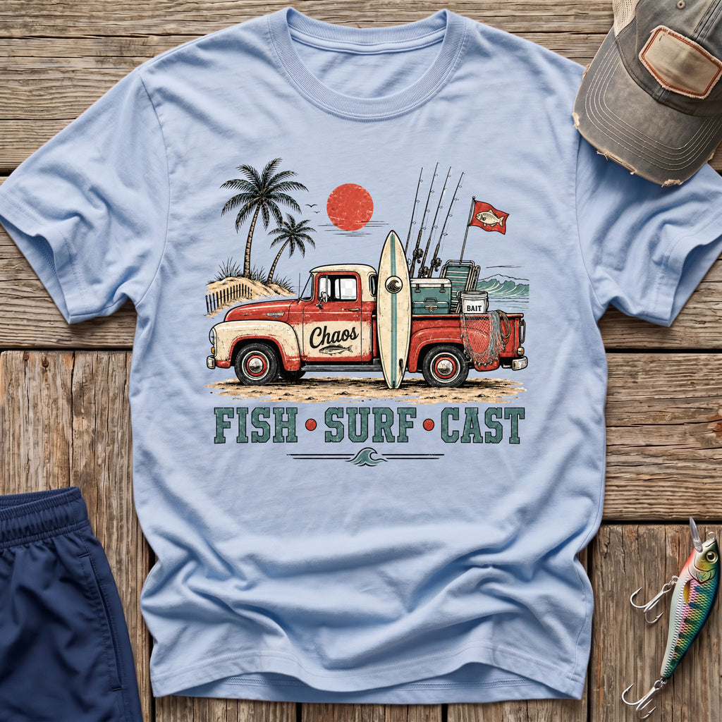 Surf, Fish, Chaos T-Shirt