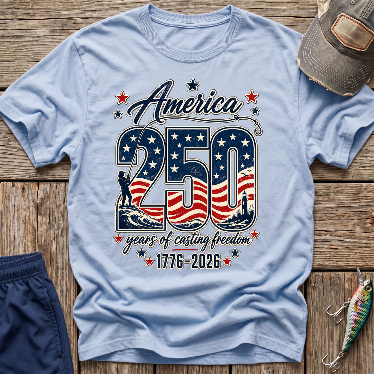 250 surf fishing T-Shirt