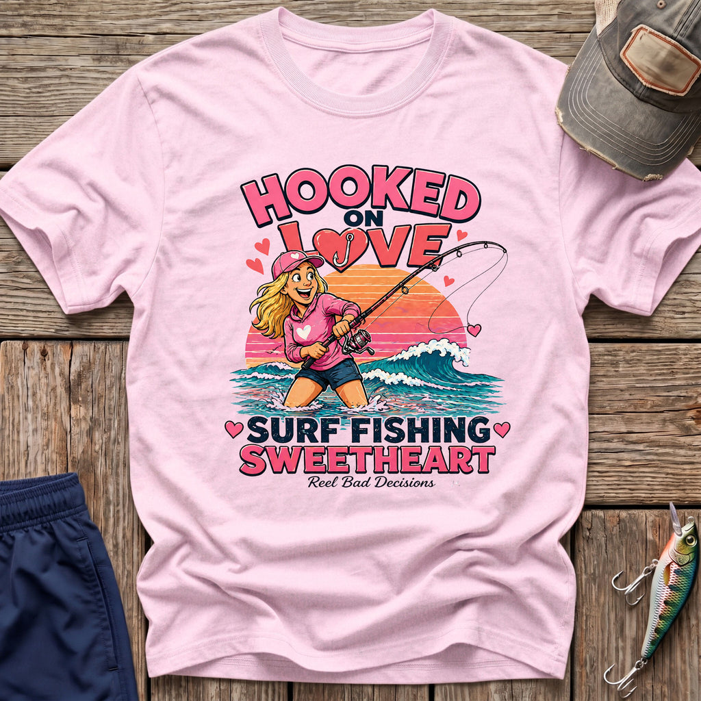 Valentine Fishing T-Shirt