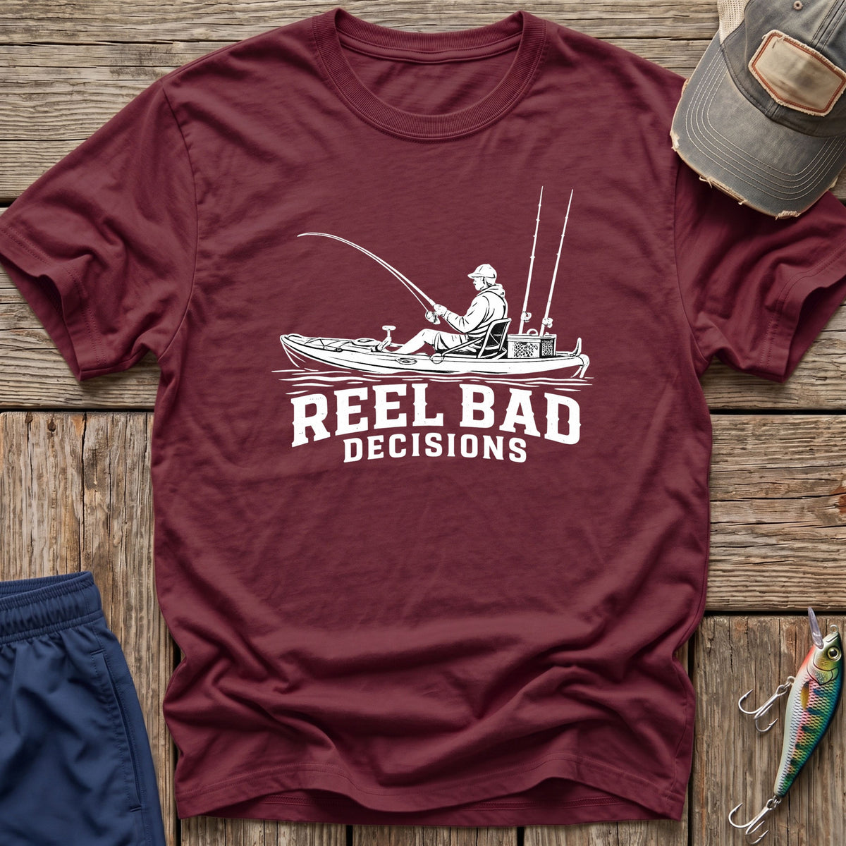Kayak Fishing T-Shirt