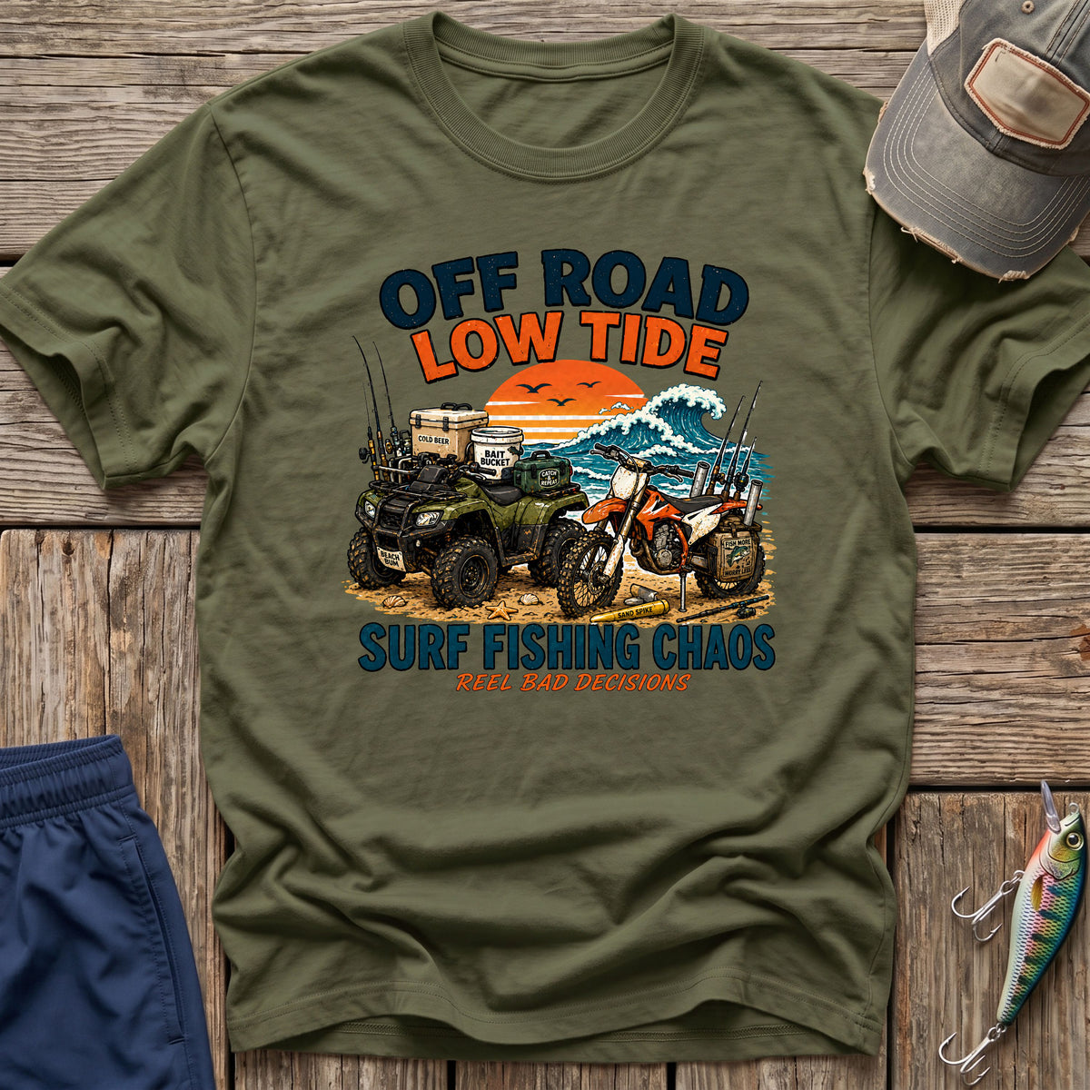 ATV Fishing T-Shirt