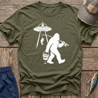 Bigfoot UFO T-Shirt