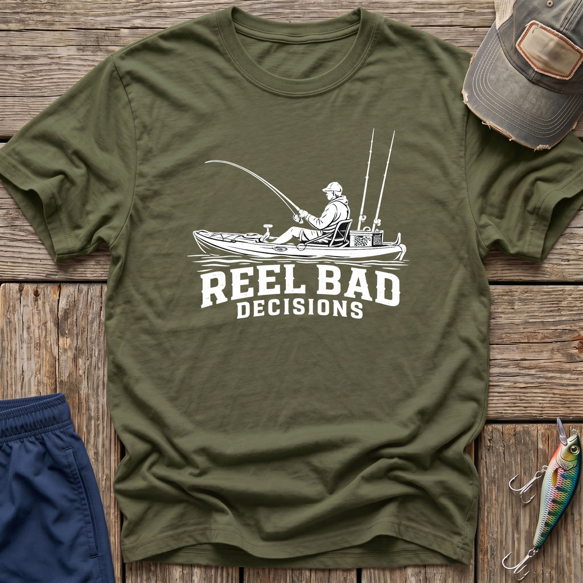 Kayak Fishing T-Shirt