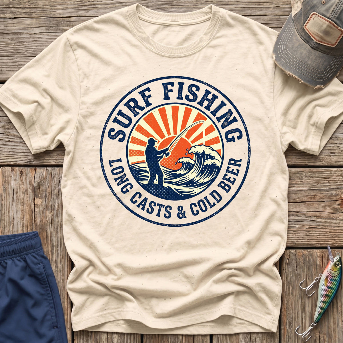 Long Cast Cold Beer T-Shirt
