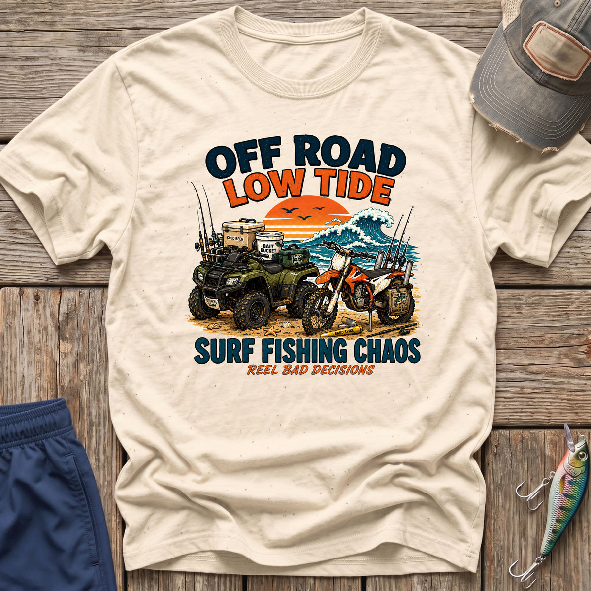 ATV Fishing T-Shirt