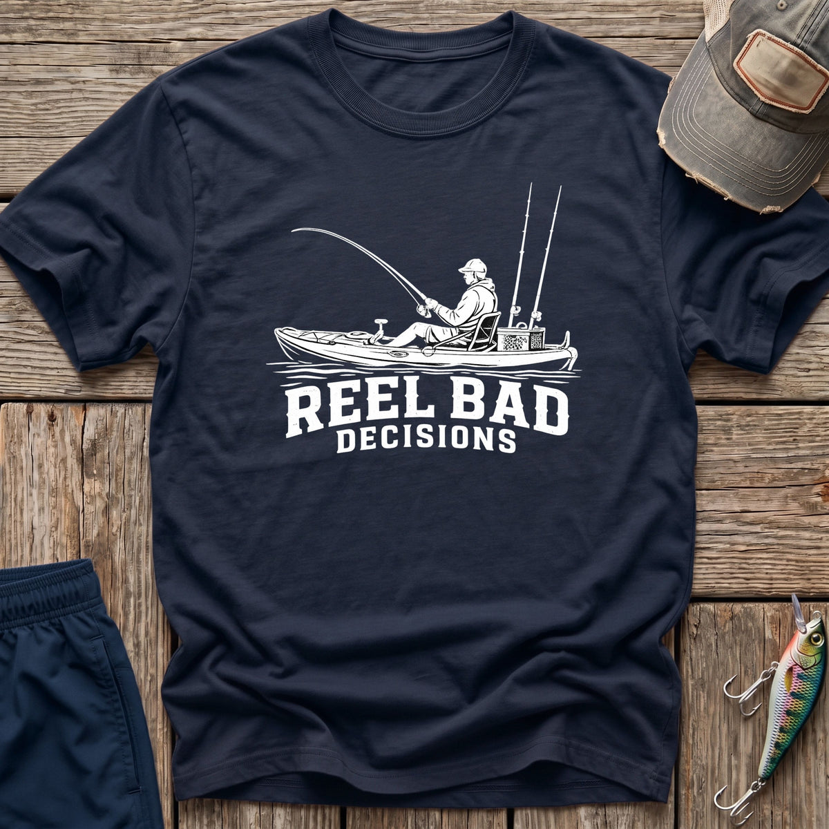 Kayak Fishing T-Shirt