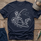Surfing Cowboy T-Shirt