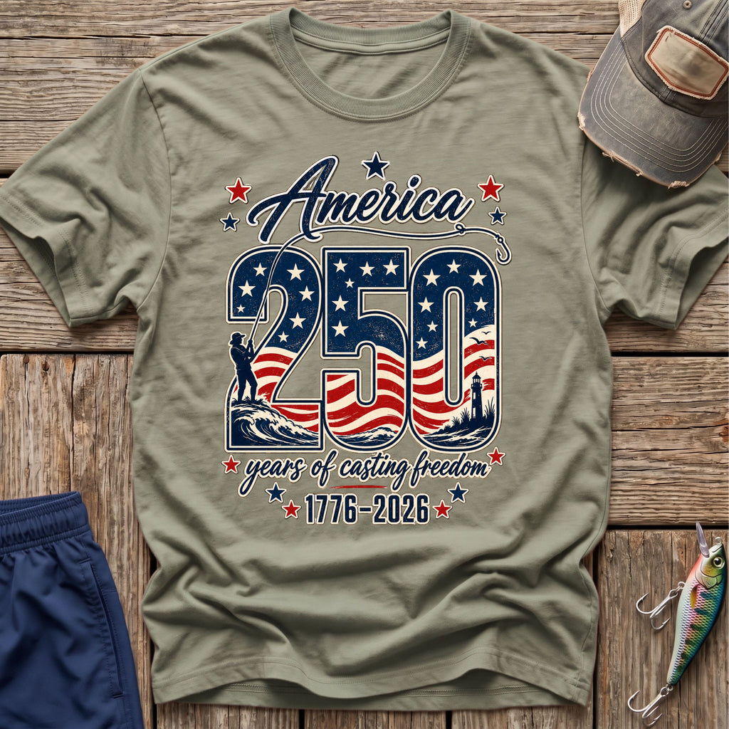 250 surf fishing T-Shirt