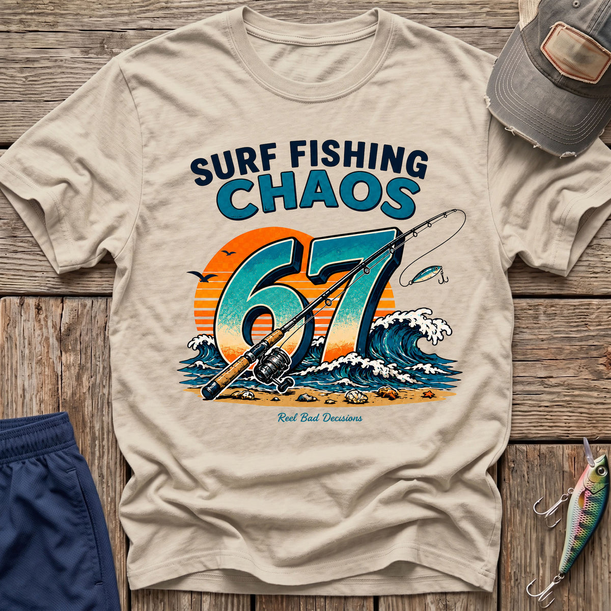 67 Chaos Fishing T-Shirt