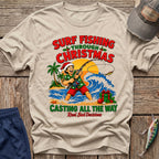 Christmas Fishing T-Shirt
