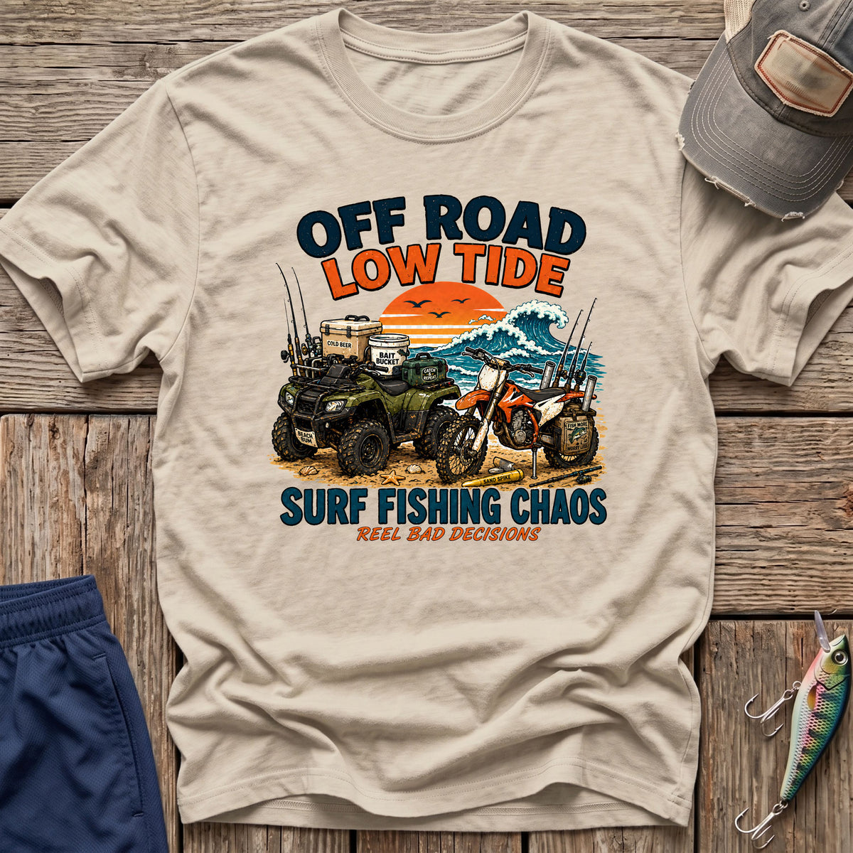 ATV Fishing T-Shirt