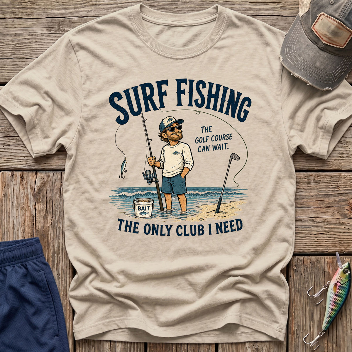 Golf Course Can Wait T-Shirt