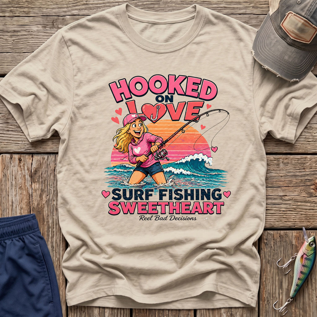 Valentine Fishing T-Shirt