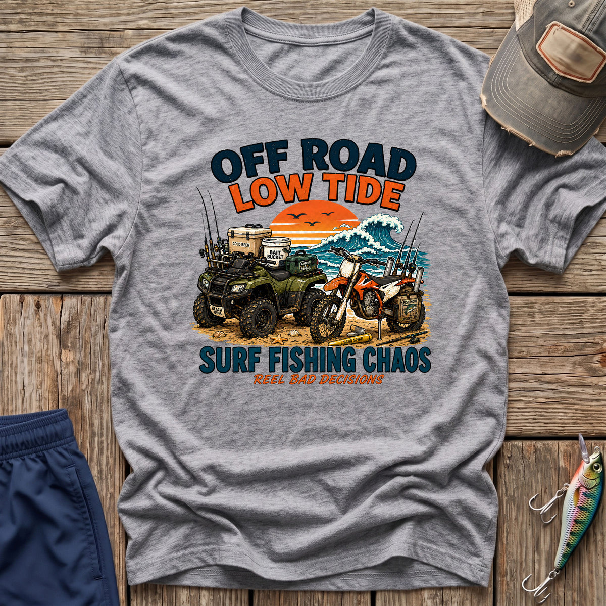 ATV Fishing T-Shirt