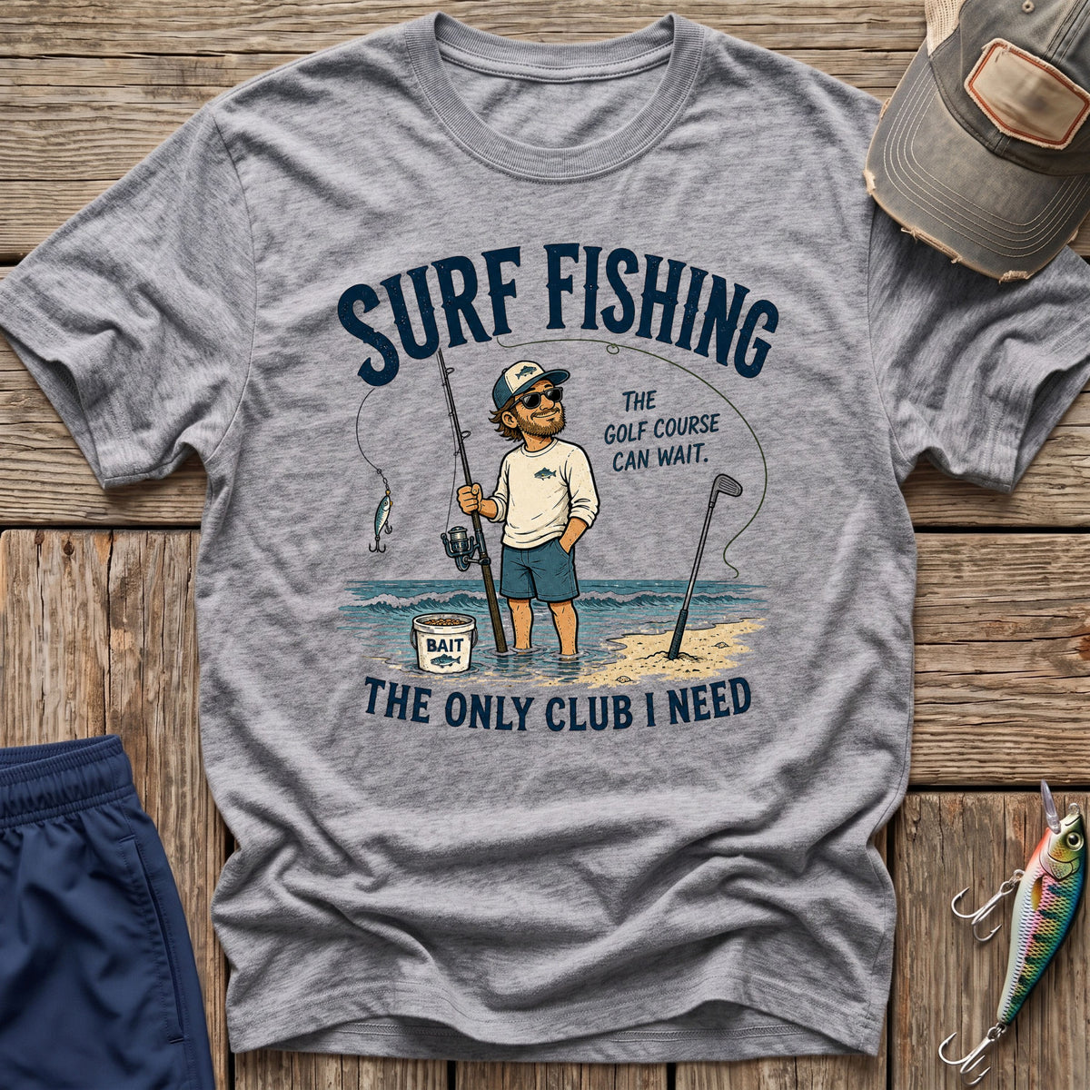 Golf Course Can Wait T-Shirt