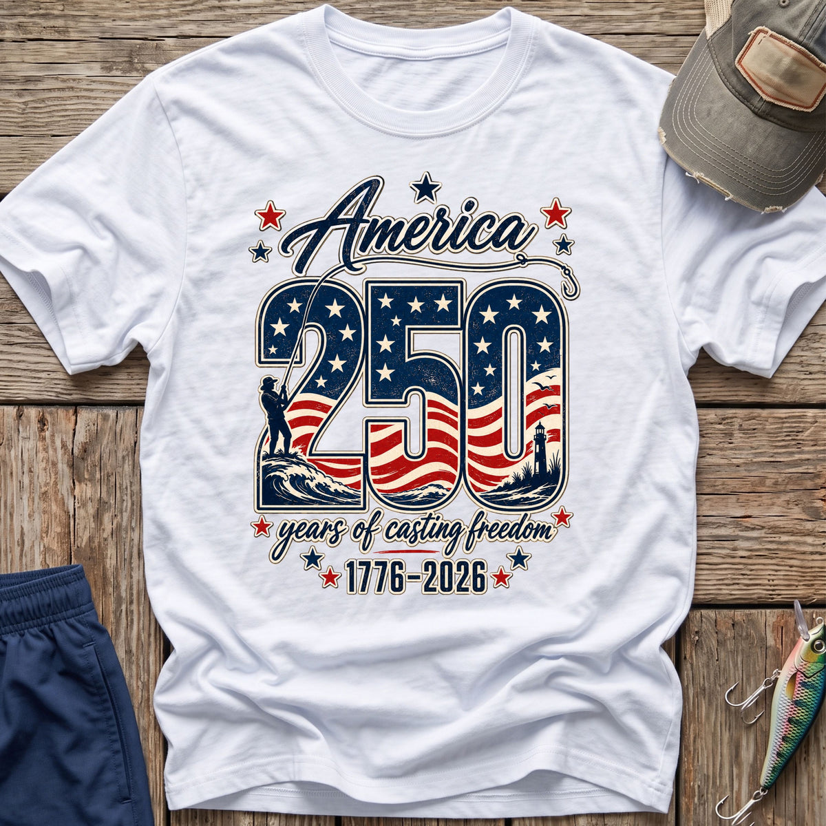 250 surf fishing T-Shirt