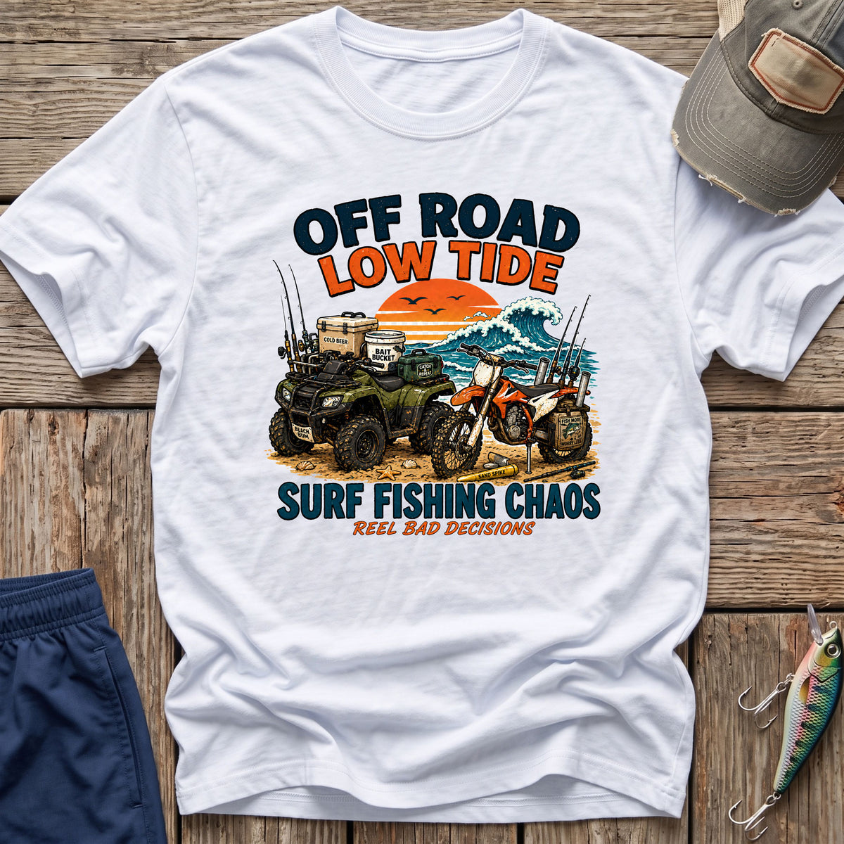 ATV Fishing T-Shirt